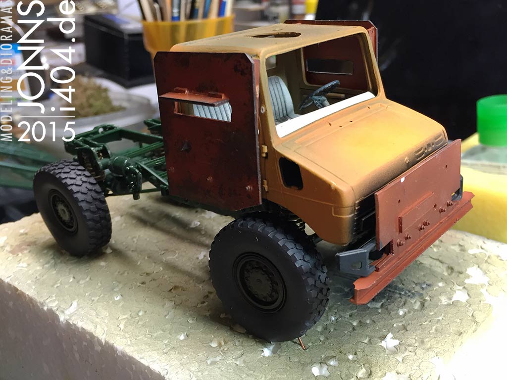 Post Apocalyptic Unimog scratch 1:35